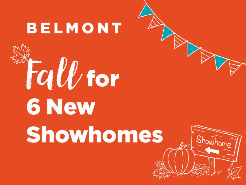 Fall for 6 New Showhomes